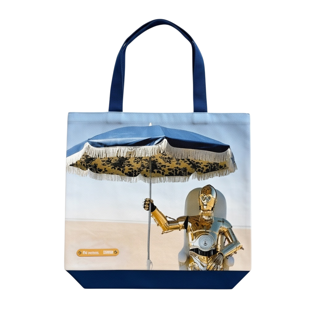 C-3PO Behind the Scenes Cotton Tote Bag