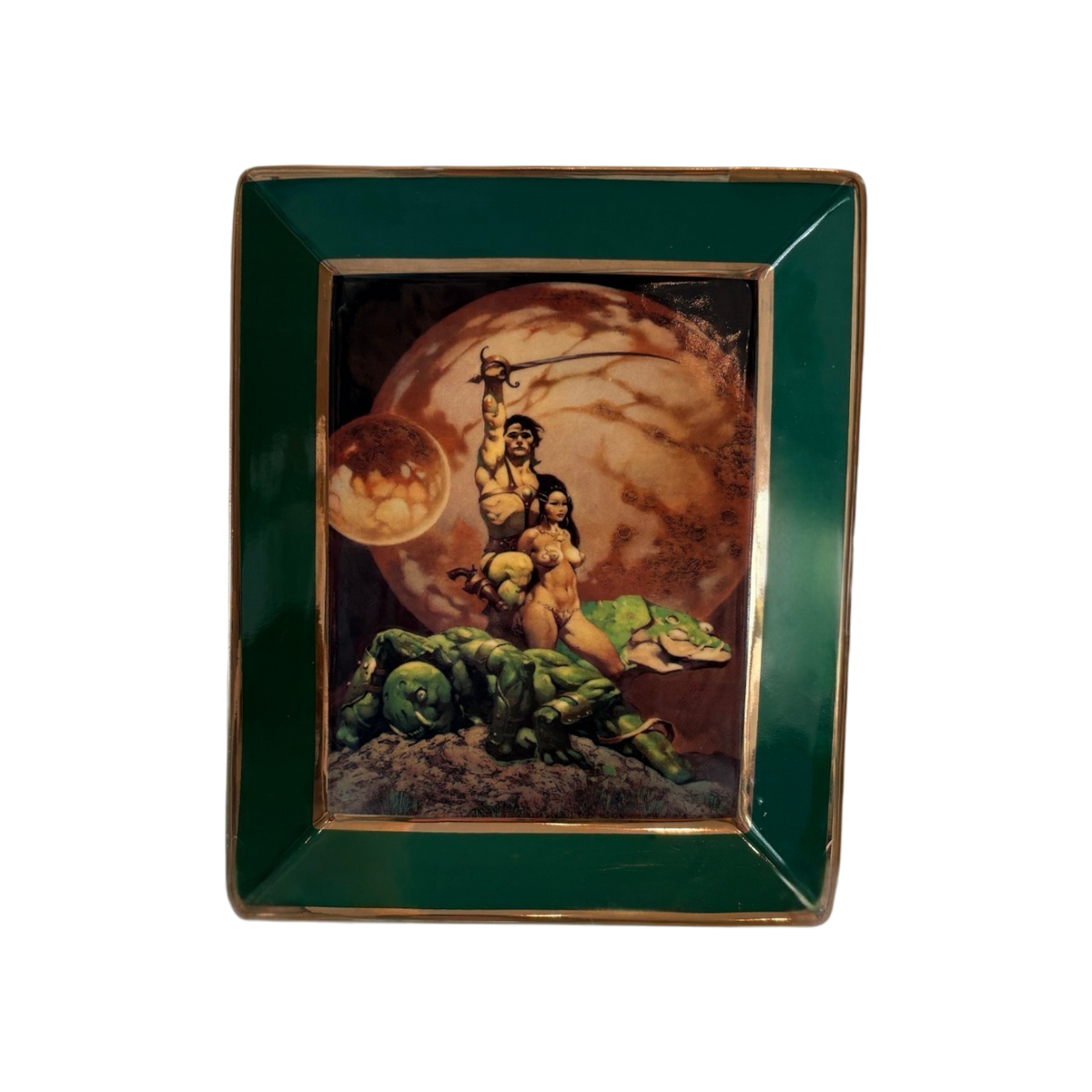 Frazetta A Princess of Mars Ceramic Tray