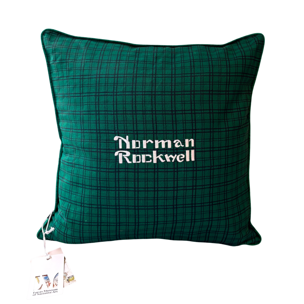 Rockwell Missing Tooth Linen Cushion Cover